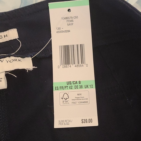 NWT Jones New York black shorts flap pocket - Picture 7 of 8